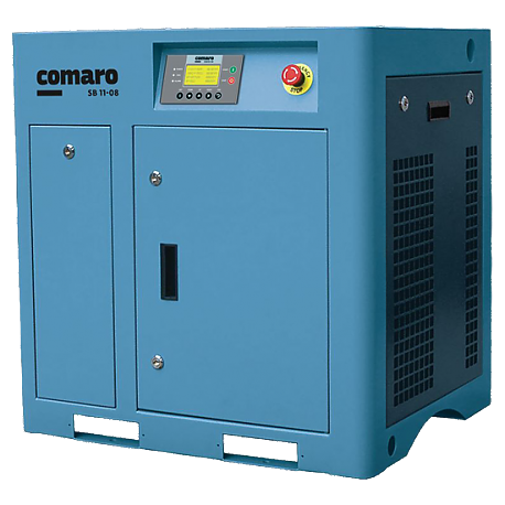 Винтовой компрессор COMARO SB 18,5-10 с ременным приводом и блоком управления COMCON 200