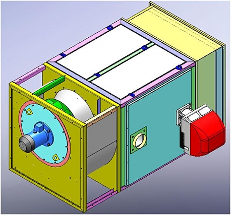 Talwind 9000м3/ч на дизеле